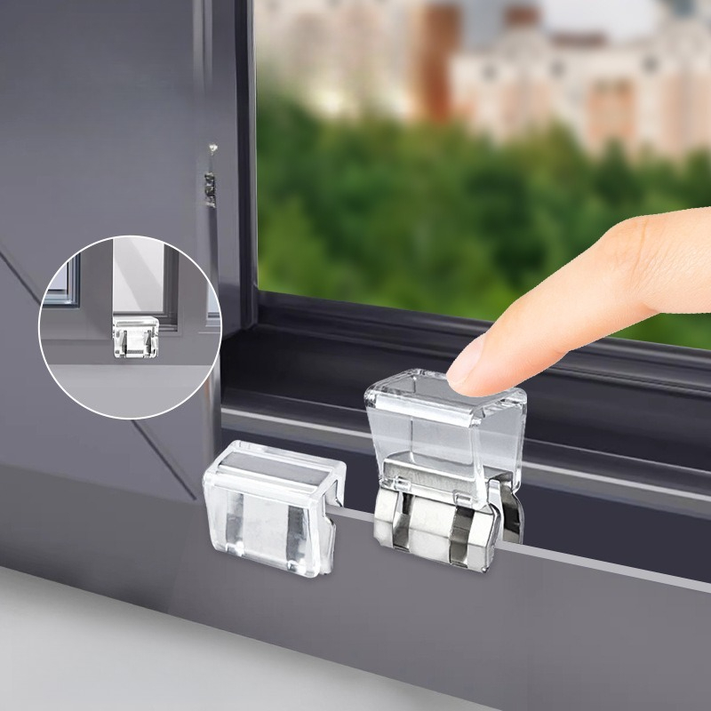 Window Lock Bar - Window Limit Buckle Window Lock Anti-fall