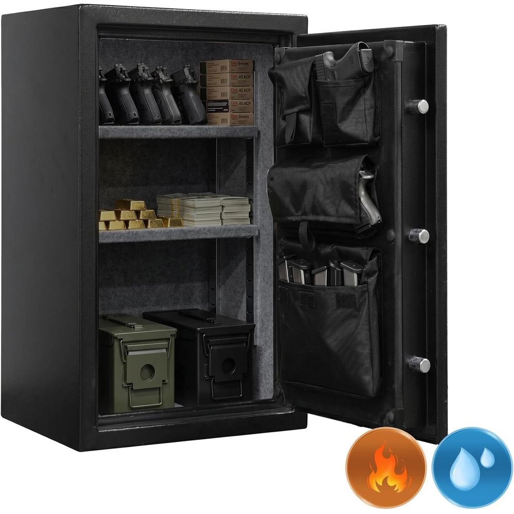 Fire Safe Document - Large Handgun Safe with Digital Lock,