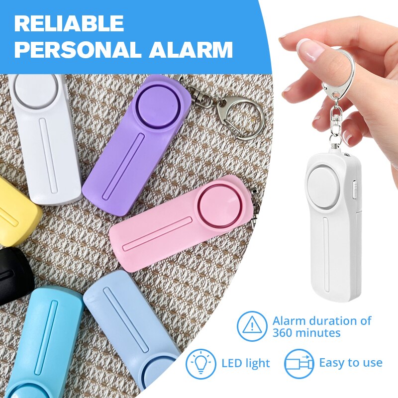 Personal Alarm Keychain - Personal Security Alarm Self Defense 130dB
