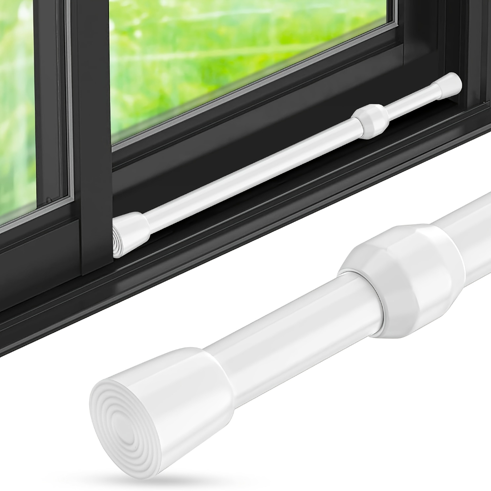 Window Lock Bar - Adjustable Metal Window & Door Safety
