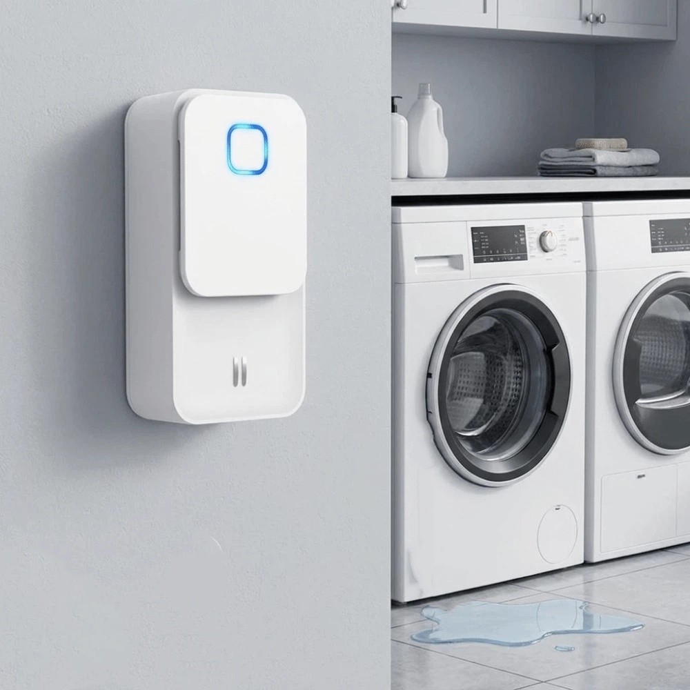 Water Alarm Sensor - WiFi-Connected WiFi Water Immersion Sensor Dual-Surface