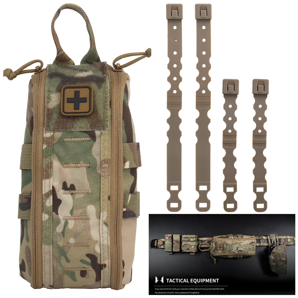 First Aid Bag Kit - Camping First Aid Kit MOLLE Waist