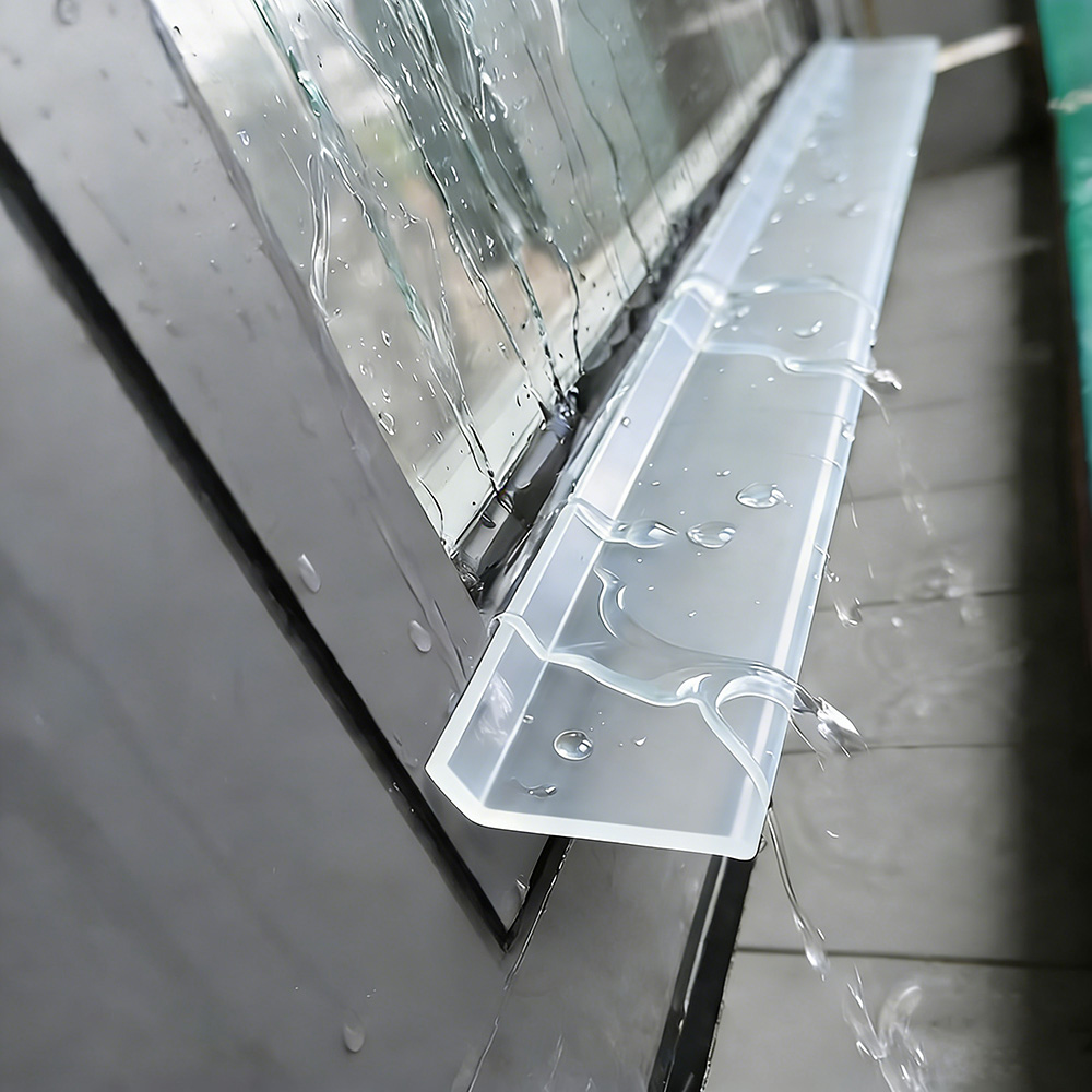 Window Lock Bar - 1-5M Window Transparent Water Blocking Bars