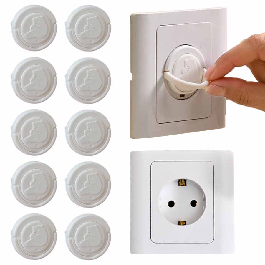 Outlet Cover Baby - 5/10pcs Baby Electrical Safety Socket Protective