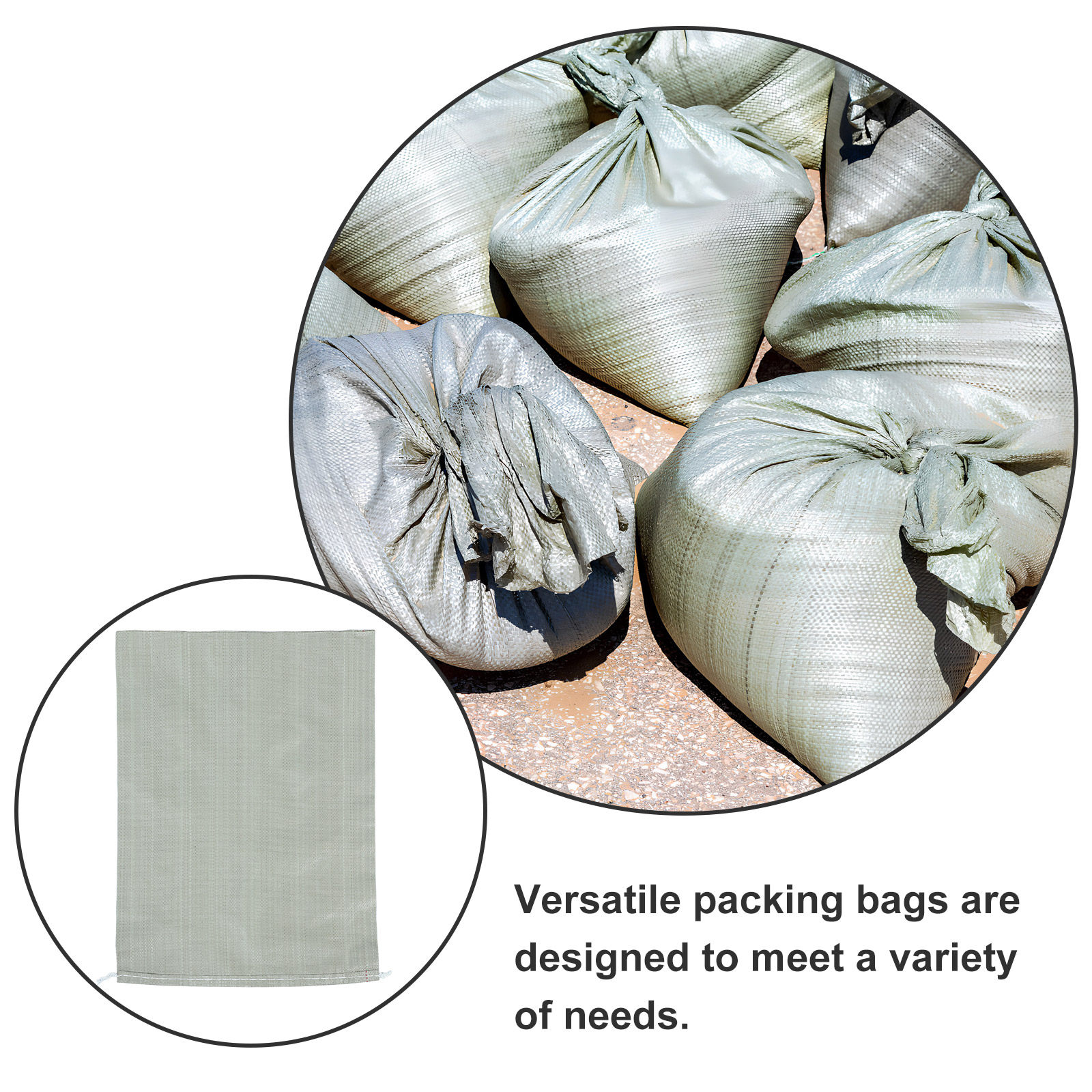 20Pcs Thickened PP Packing Bag - đánh giá và giá Flood Barrier Bag