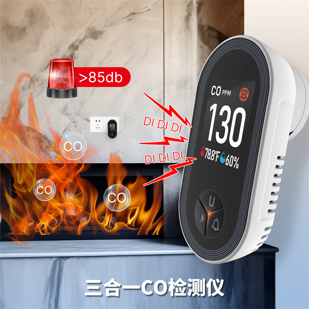3 in1 Carbon Monoxide Detector - đánh giá và giá Co Detector Plug