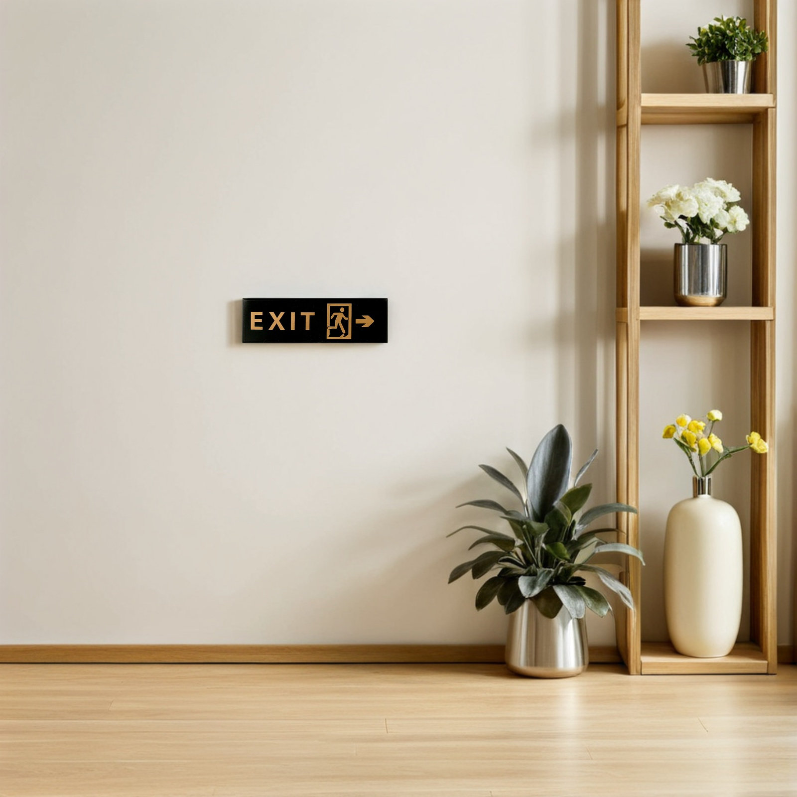 5Pcs Exit Sign Self Adhesive A - đánh giá và giá Emergency Exit Sign