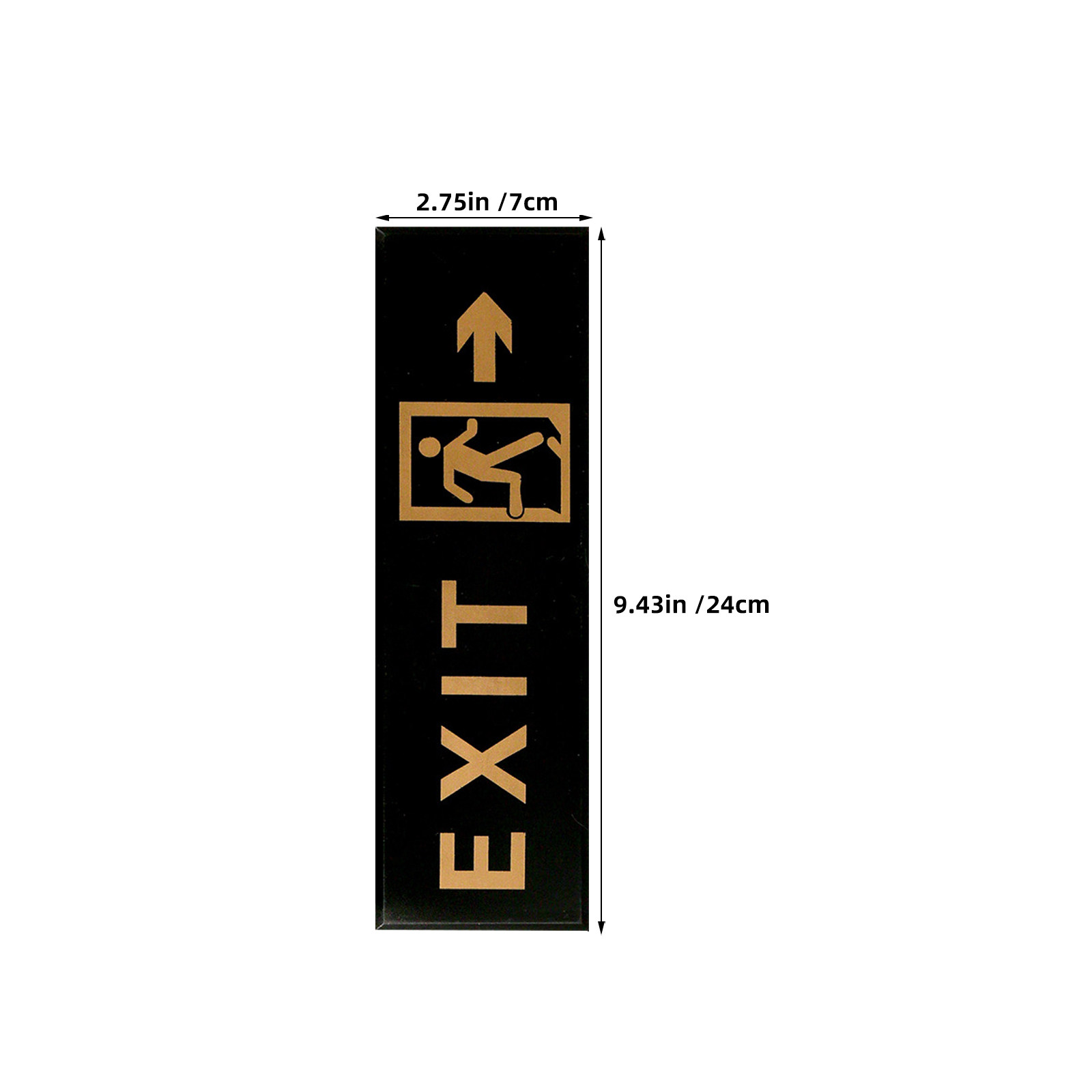 5Pcs Exit Sign Self Adhesive A - đánh giá và giá Emergency Exit Sign