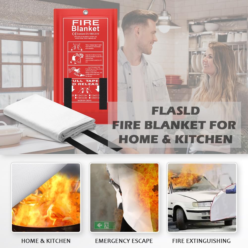 TANAN 2026 Latest Emergency Fi - đánh giá và giá Fire Blanket Kitchen