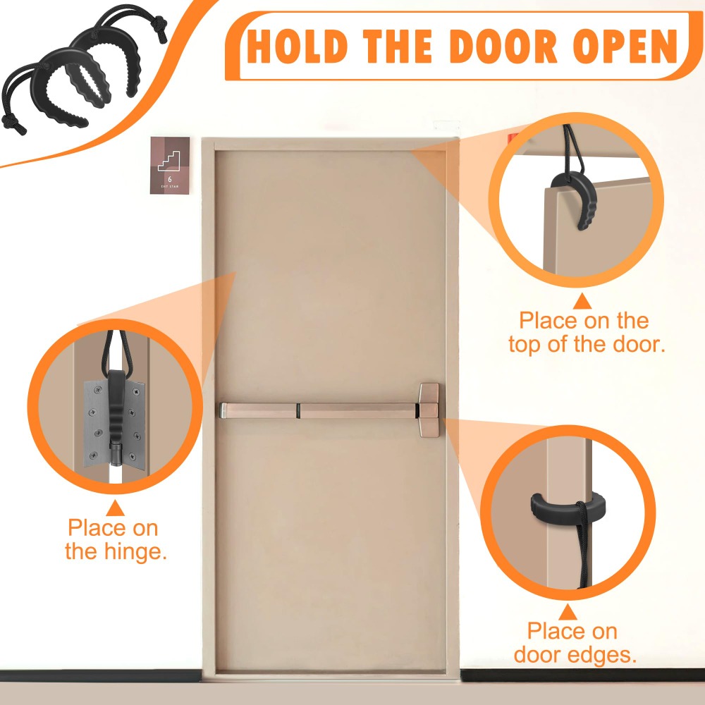 Easy to Use Rubber Door Jam Fi - đánh giá và giá Door Stop Alarm