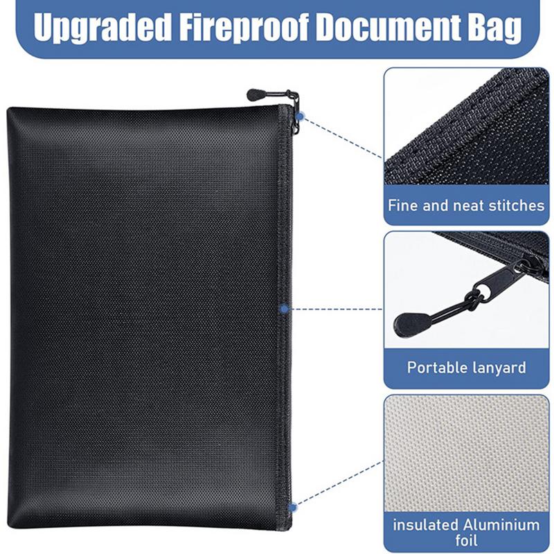 Fireproof Document Bag Waterpr - đánh giá và giá Fire Safe Document