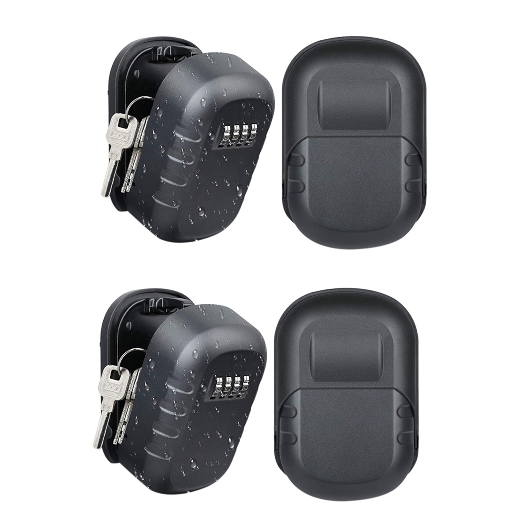 ABKN-2X Key Lock Box Wall Moun - đánh giá và giá Lockbox Key Secure