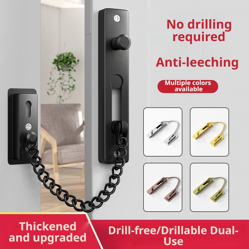 Heavy-Duty Polished Press Latc - đánh giá và giá Security Chain Door