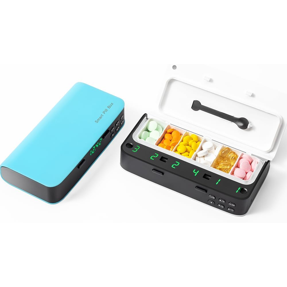 Pill Dispenser with Alarm Dail - đánh giá và giá Medicine Cabinet Lock