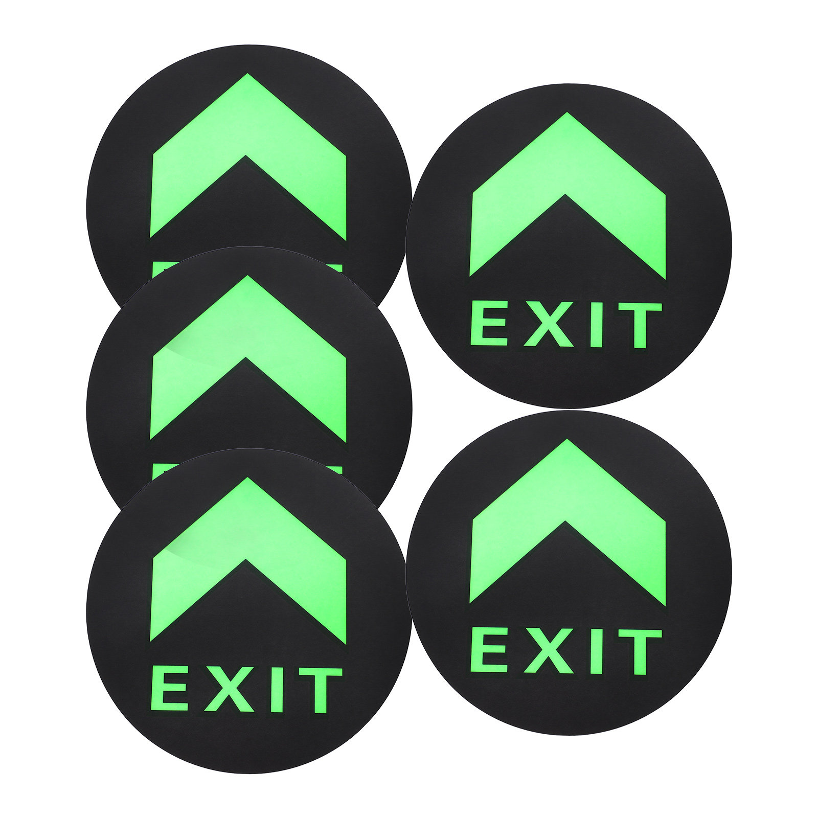 5Pcs Glow Safety Exit Signs Ni - đánh giá và giá Emergency Exit Sign