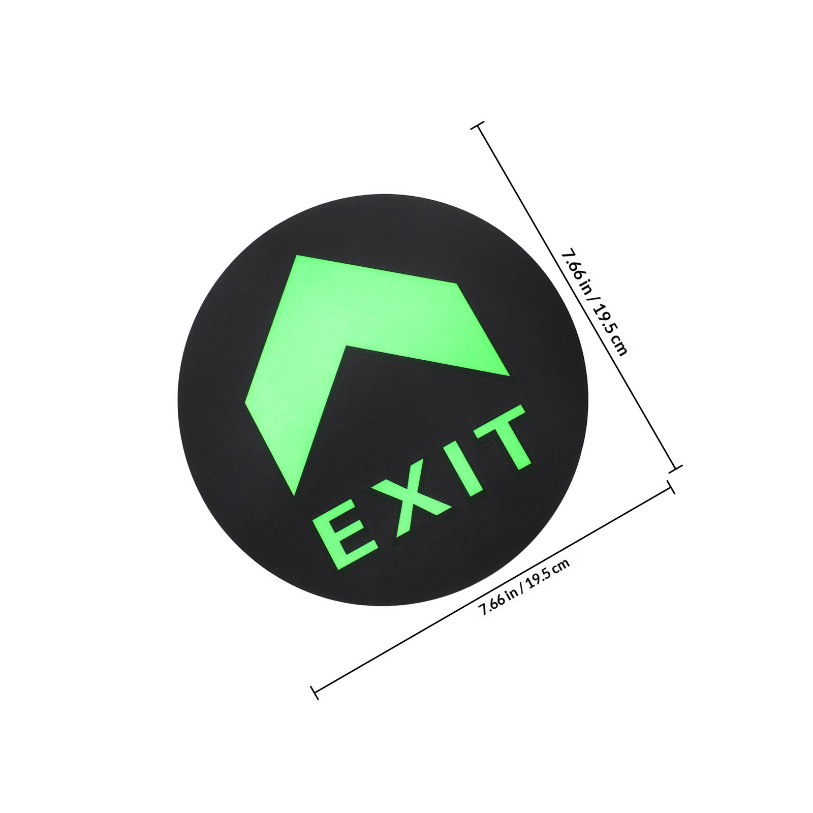 5Pcs Glow Safety Exit Signs Ni - đánh giá và giá Emergency Exit Sign