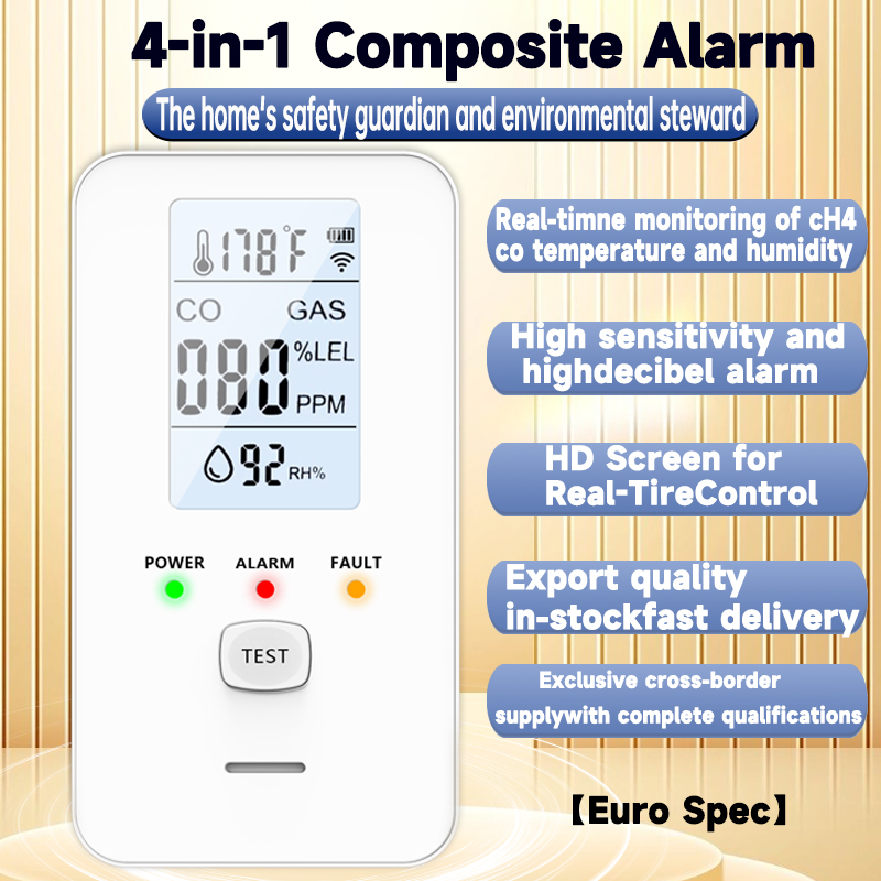 4 In 1 Gas Detector Carbon Mon - đánh giá và giá Co Detector Plug