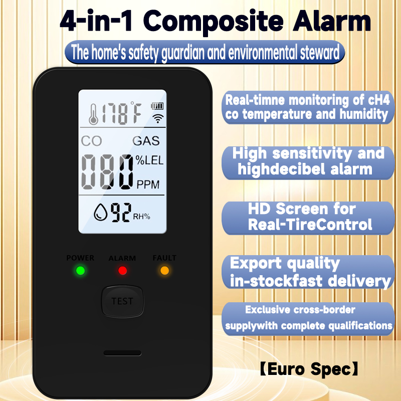 4 In 1 Gas Detector Carbon Mon - đánh giá và giá Co Detector Plug