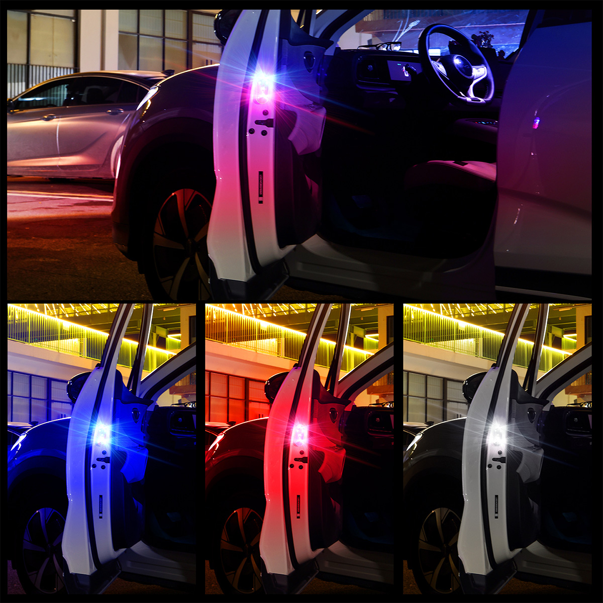 1/2pcs Car Door LED Strobe War - đánh giá và giá Emergency Exit Sign