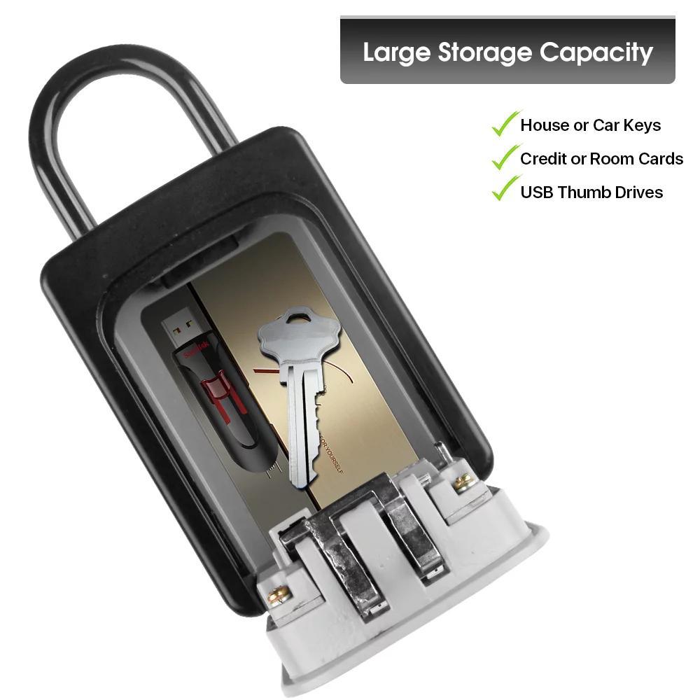 Wall Mount Key Lock Box 4 Digi - đánh giá và giá Lockbox Key Secure