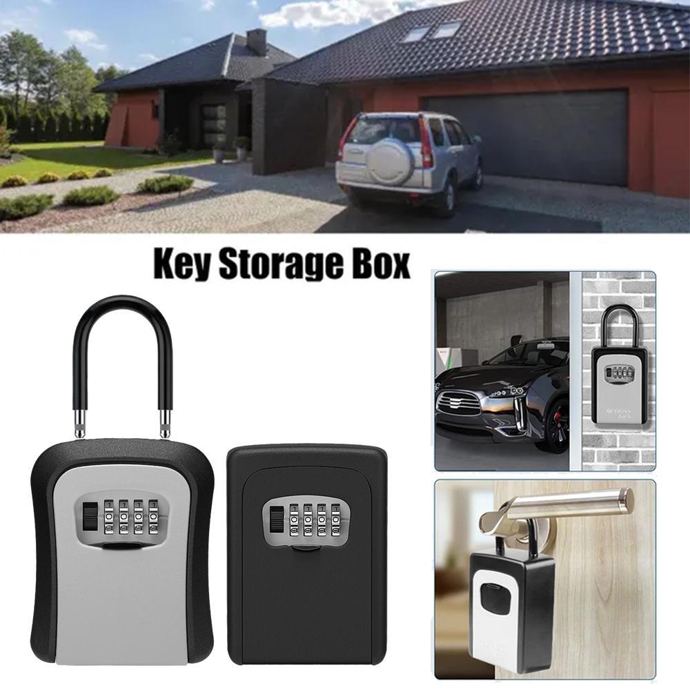 Wall Mount Key Lock Box 4 Digi - đánh giá và giá Lockbox Key Secure
