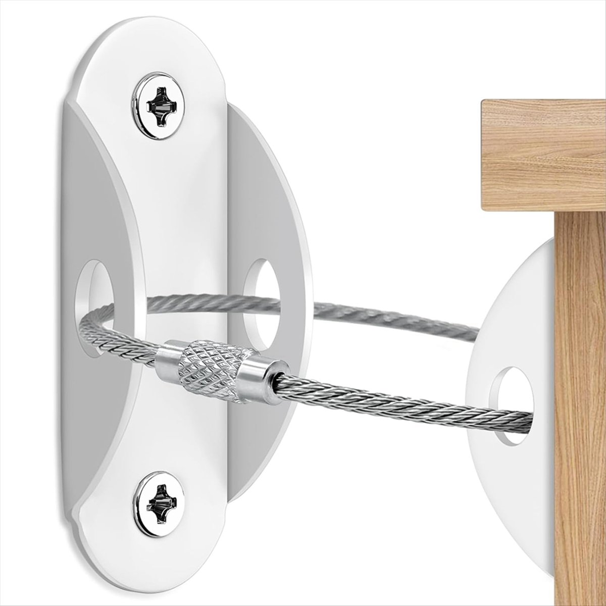 [T28C] Furniture Anchors (6 Pa - đánh giá và giá Earthquake Anchor Strap