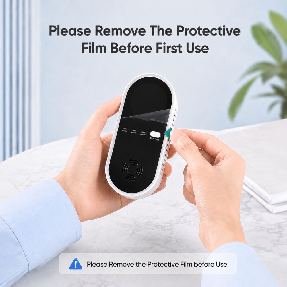 4 in 1 LED Display Gas Detecto - đánh giá và giá Co Detector Plug