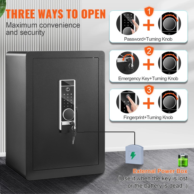 SucceBuy Electric Safe 2.2/1.8 - đánh giá và giá Fire Safe Document
