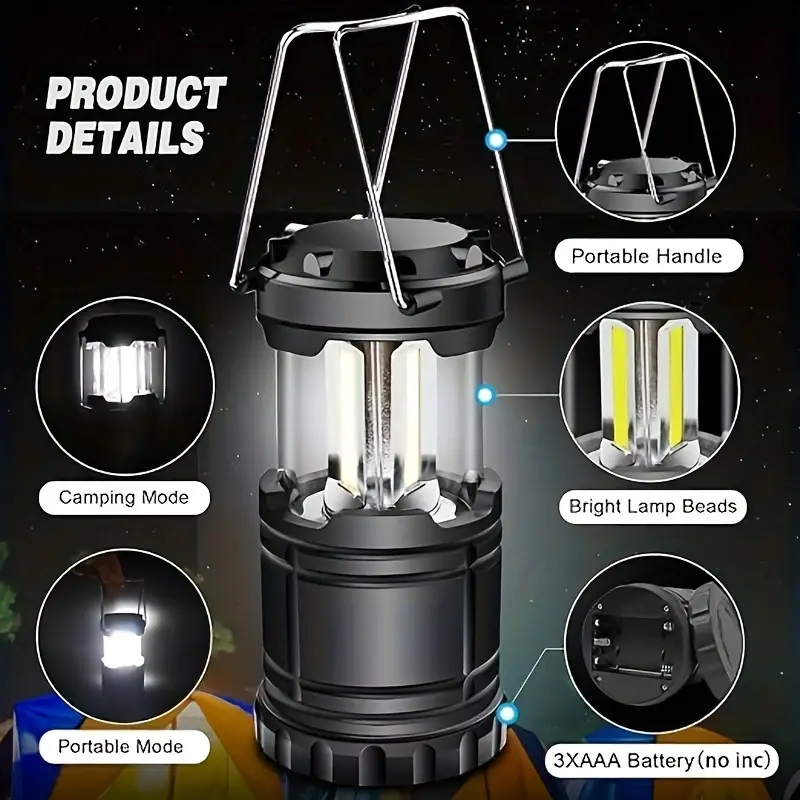 LED Camping Lantern Portable B - đánh giá và giá Power Outage Light