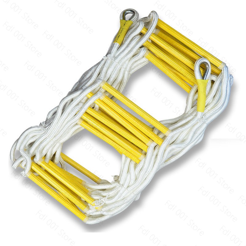15M Rescue Rope Ladder 3-4th F - đánh giá và giá Fire Escape Ladder