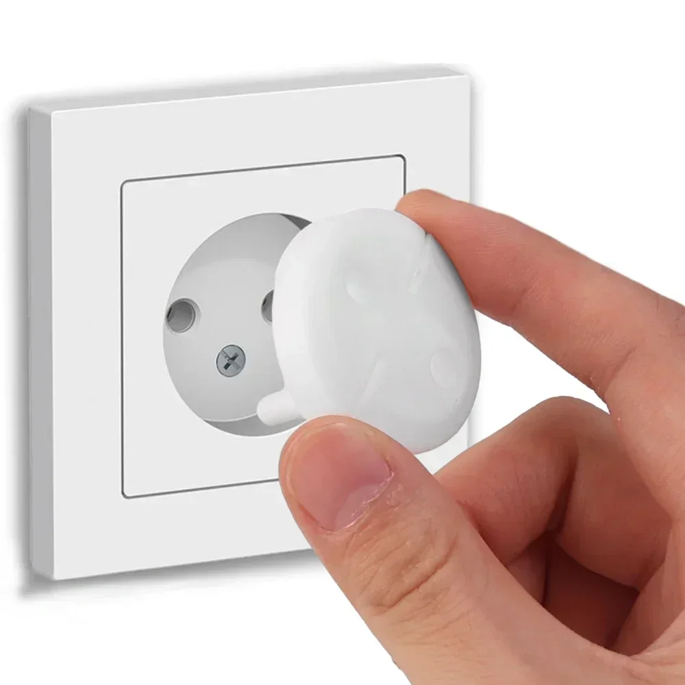 White Electrical Safety Socket - đánh giá và giá Outlet Cover Baby