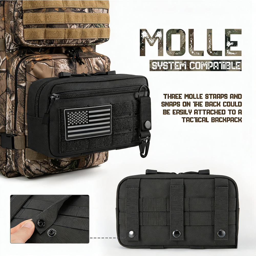 Tactical Molle EDC Pouch Outdo - đánh giá và giá First Aid Bag Kit