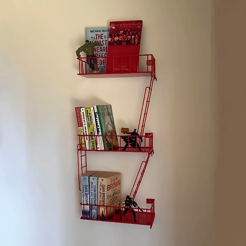 Fire Escape Wall Shelf, 3-Tier - đánh giá và giá Fire Escape Ladder