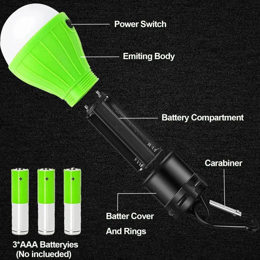 LED Camping Lights Tent Lamp P - đánh giá và giá Power Outage Light