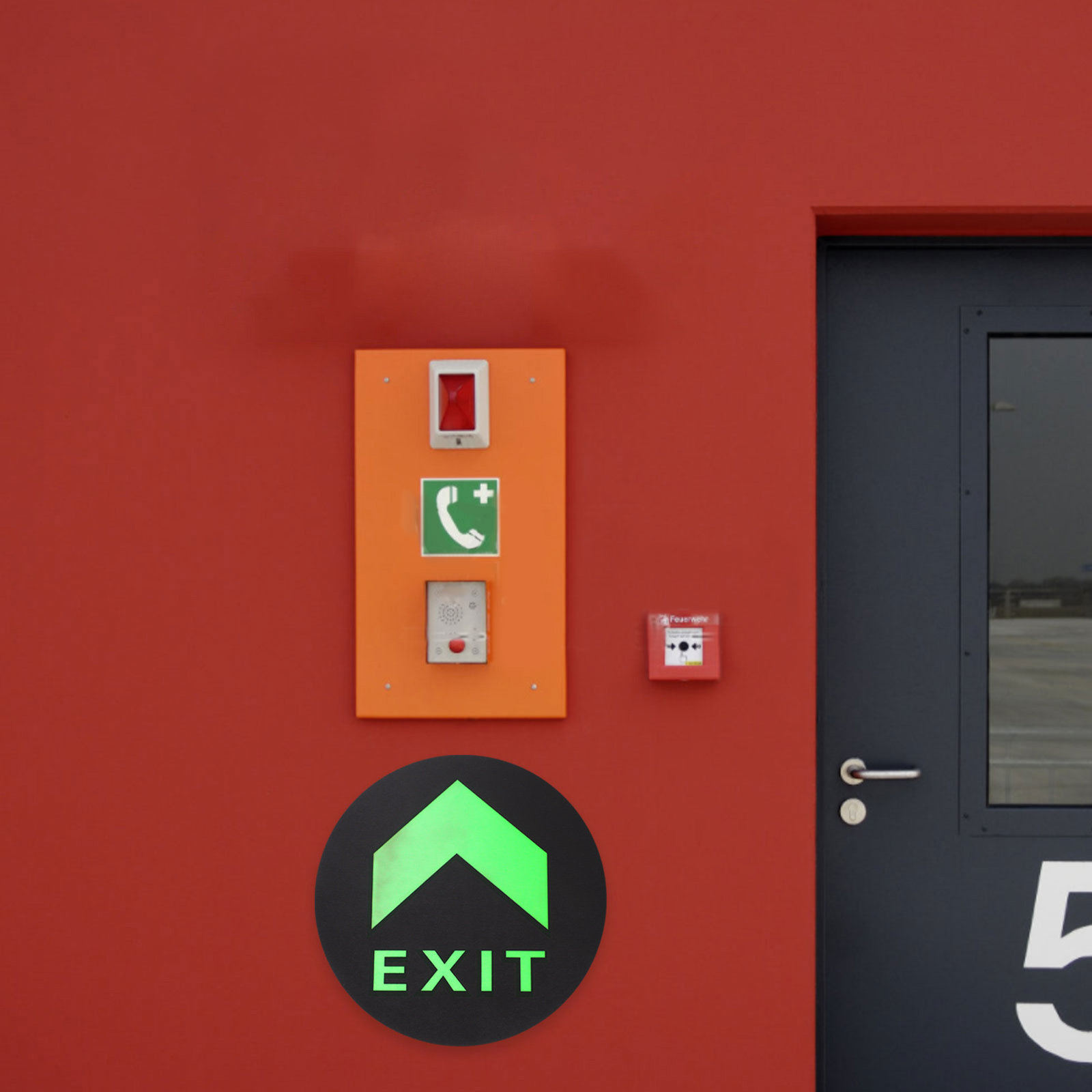 5Pcs Glow in The Dark Exit Sig - đánh giá và giá Emergency Exit Sign