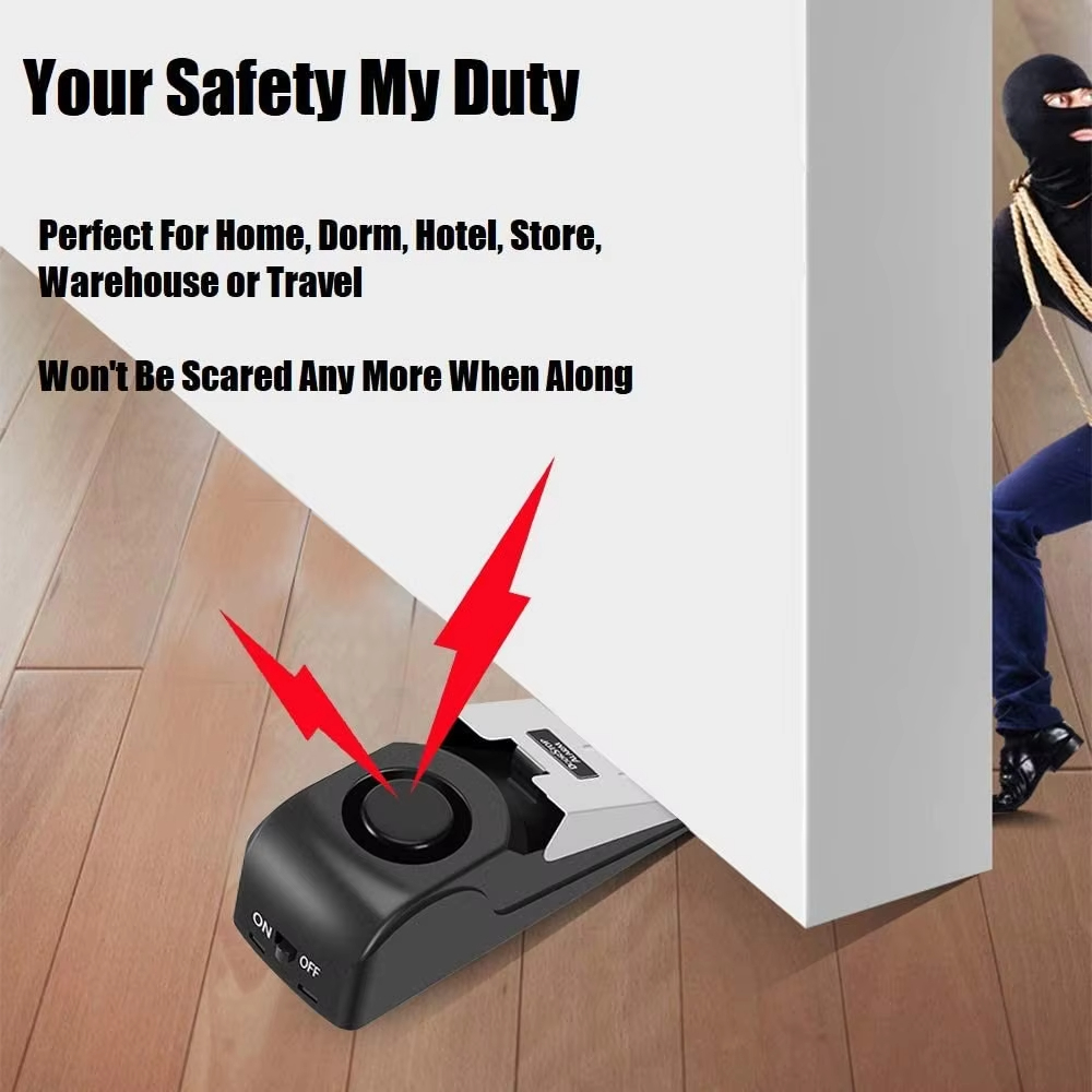 120db Wireless Stainless Steel - đánh giá và giá Door Stop Alarm