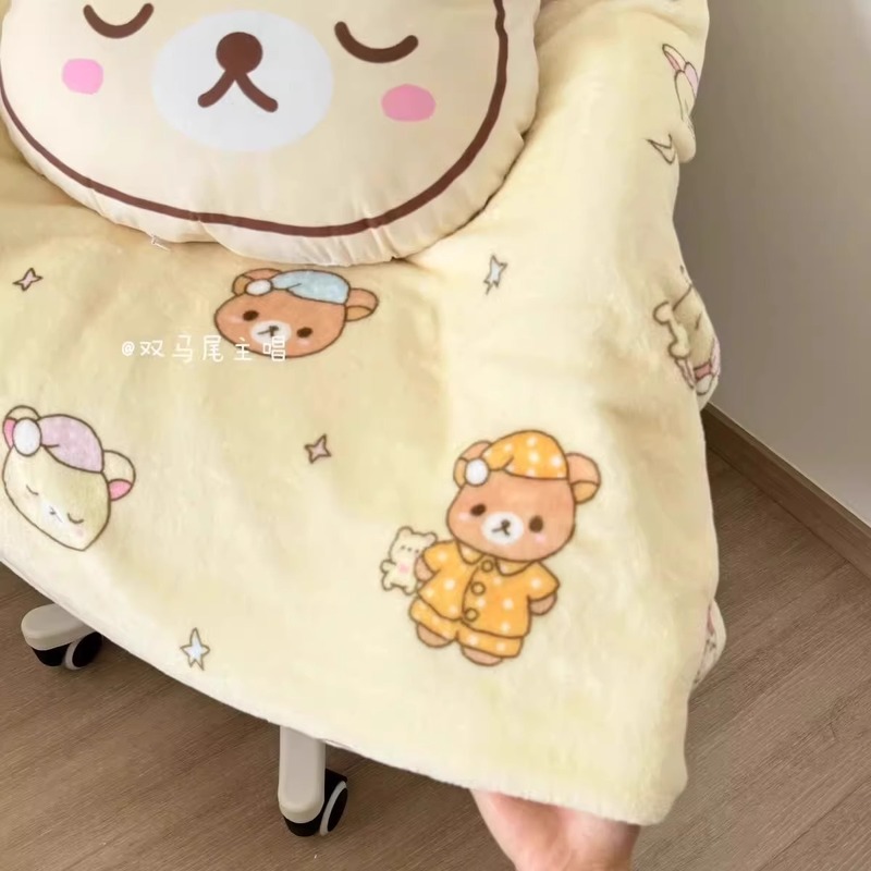 Cartoon Rilakkuma Flannel Thro - đánh giá và giá Fire Blanket Kitchen
