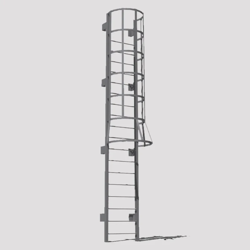 Industrial outdoor vertical ca - đánh giá và giá Fire Escape Ladder