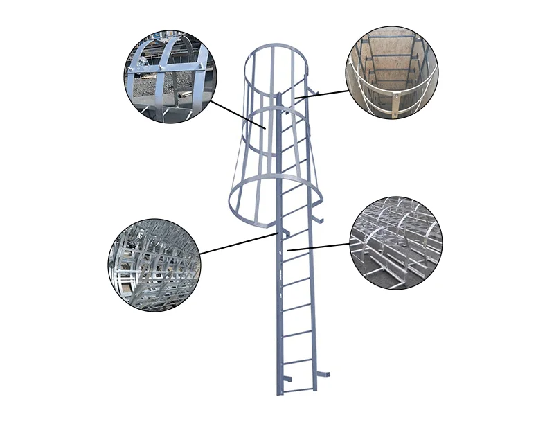 Industrial outdoor vertical ca - đánh giá và giá Fire Escape Ladder