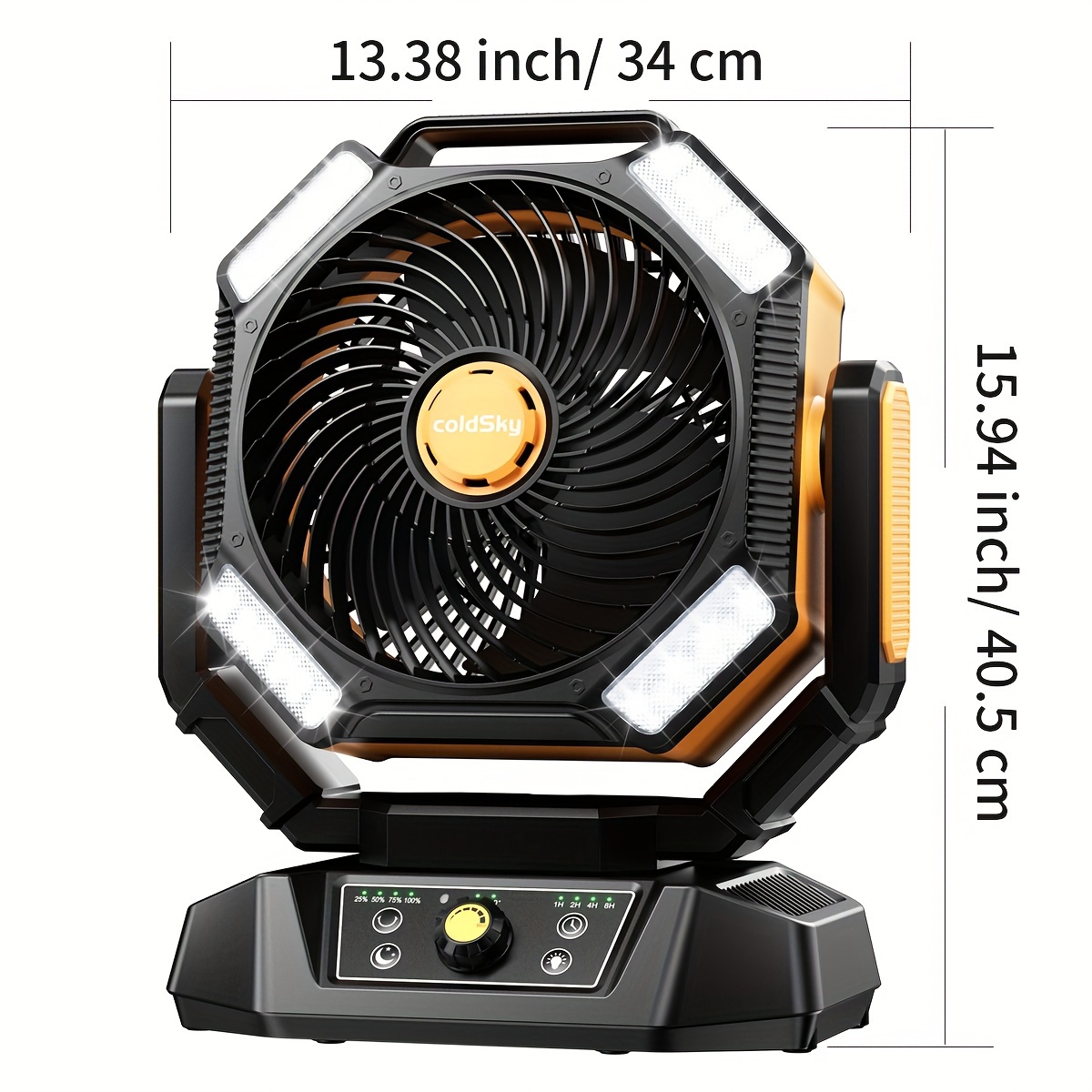 coldSky  Camping Fan, Battery  - đánh giá và giá Power Outage Light
