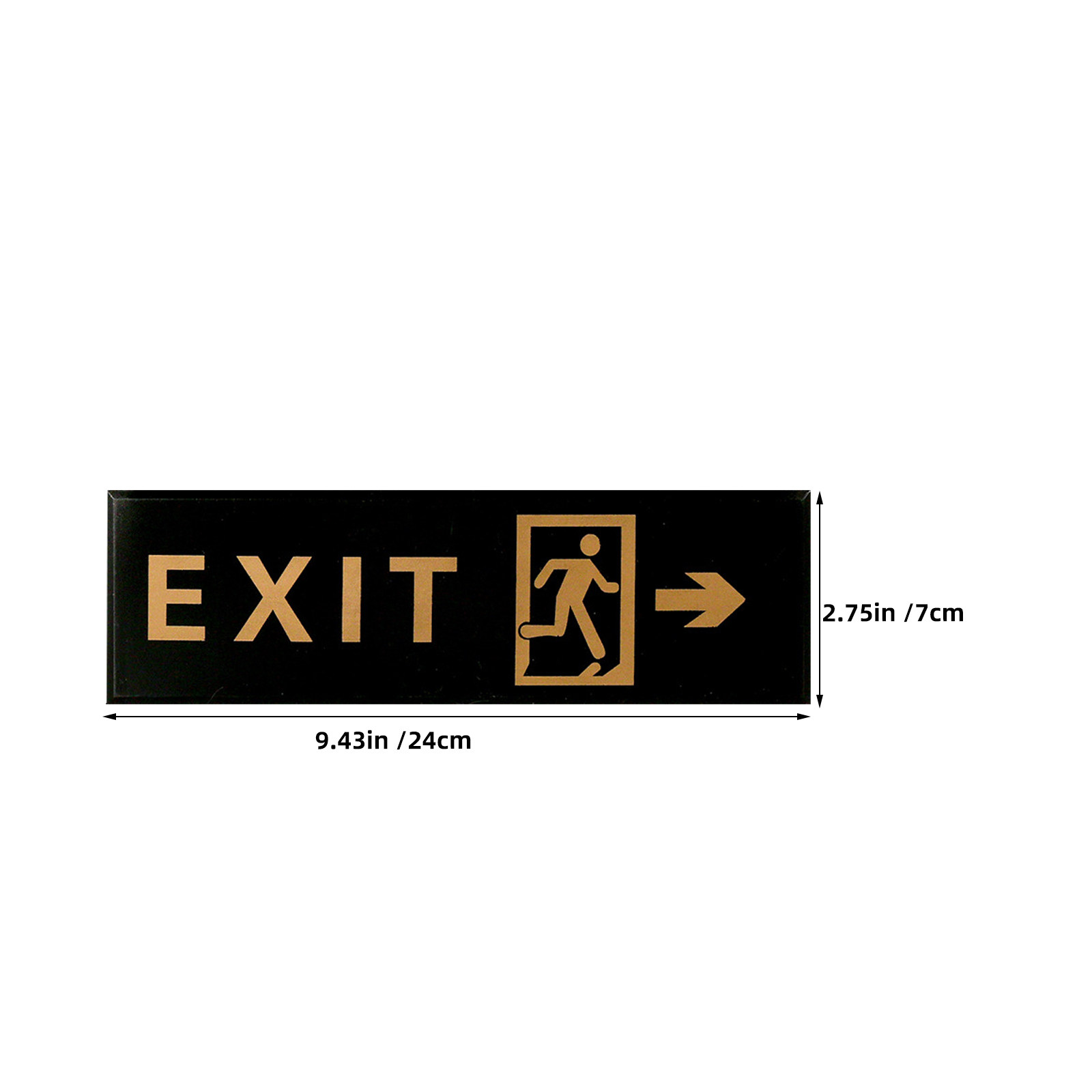 5Pcs Acrylic Exit Sign Self Ad - đánh giá và giá Emergency Exit Sign