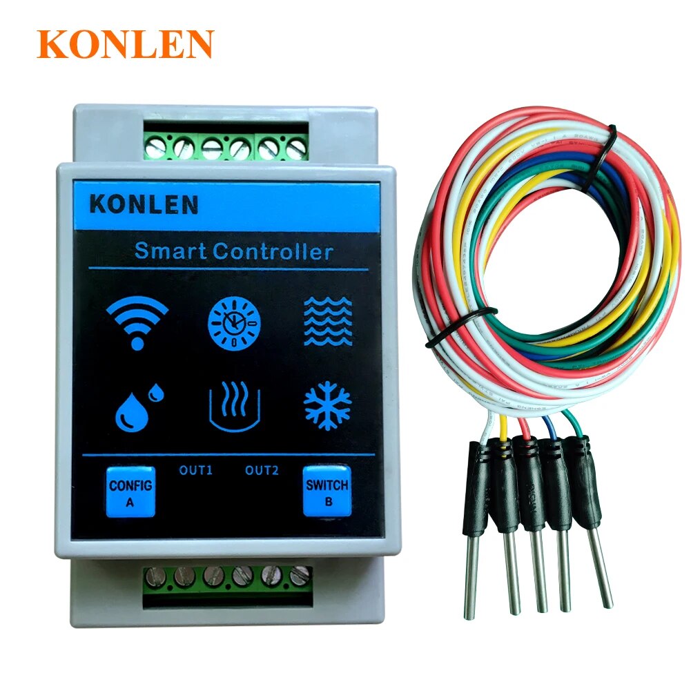 KONLEN Tuya Water Level Sensor - đánh giá và giá Water Alarm Sensor