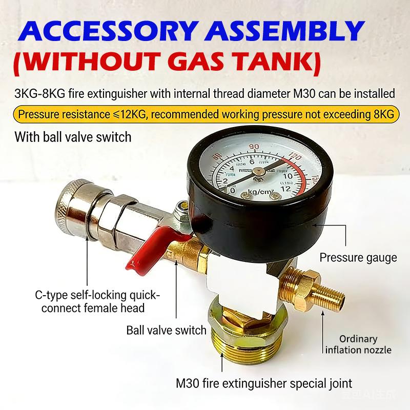Air Pump Pressure Adapter Conv - đánh giá và giá Fire Extinguisher Small