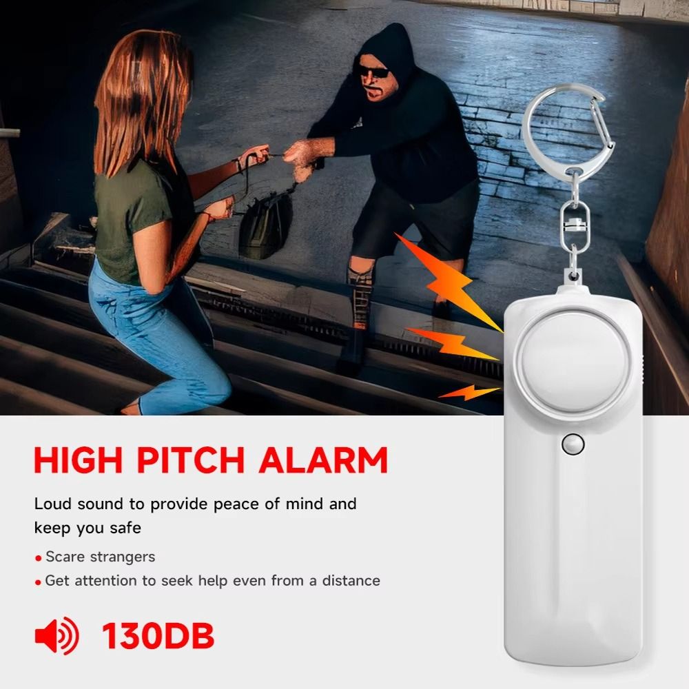130dB Loud Personal Security A - đánh giá và giá Personal Alarm Keychain