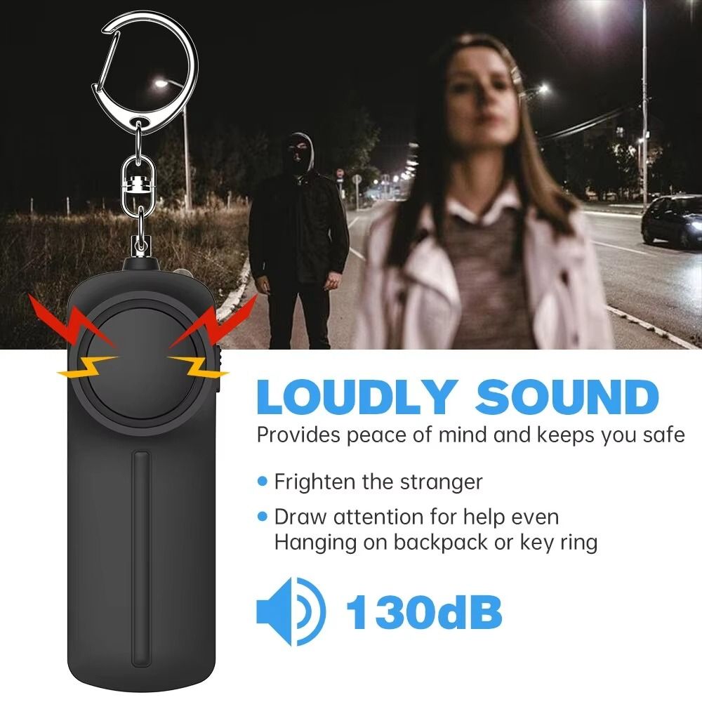 130dB Loud Personal Security A - đánh giá và giá Personal Alarm Keychain