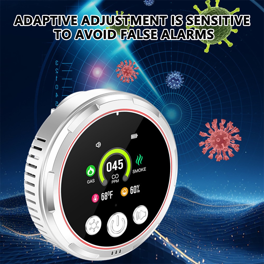 Home Safety Alarm,5 in 1 Carbo - đánh giá và giá Co Detector Plug