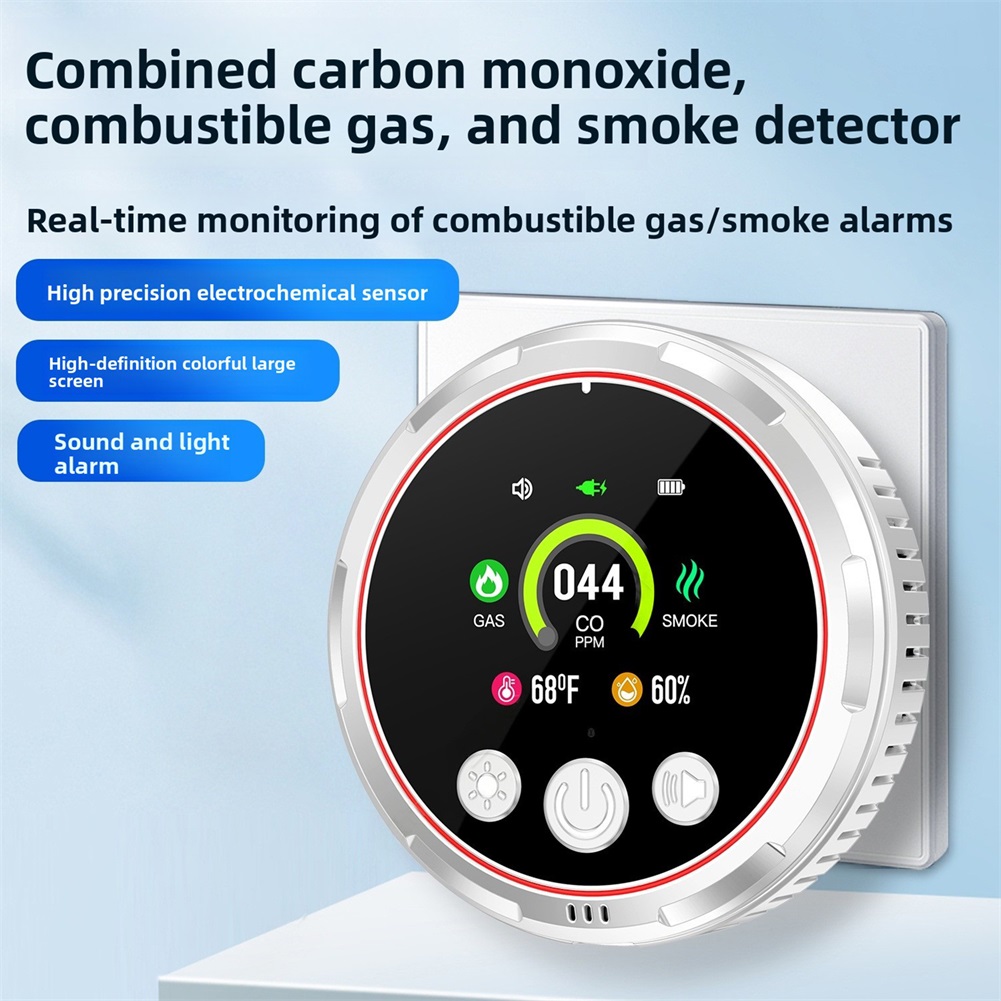 Home Safety Alarm,5 in 1 Carbo - đánh giá và giá Co Detector Plug