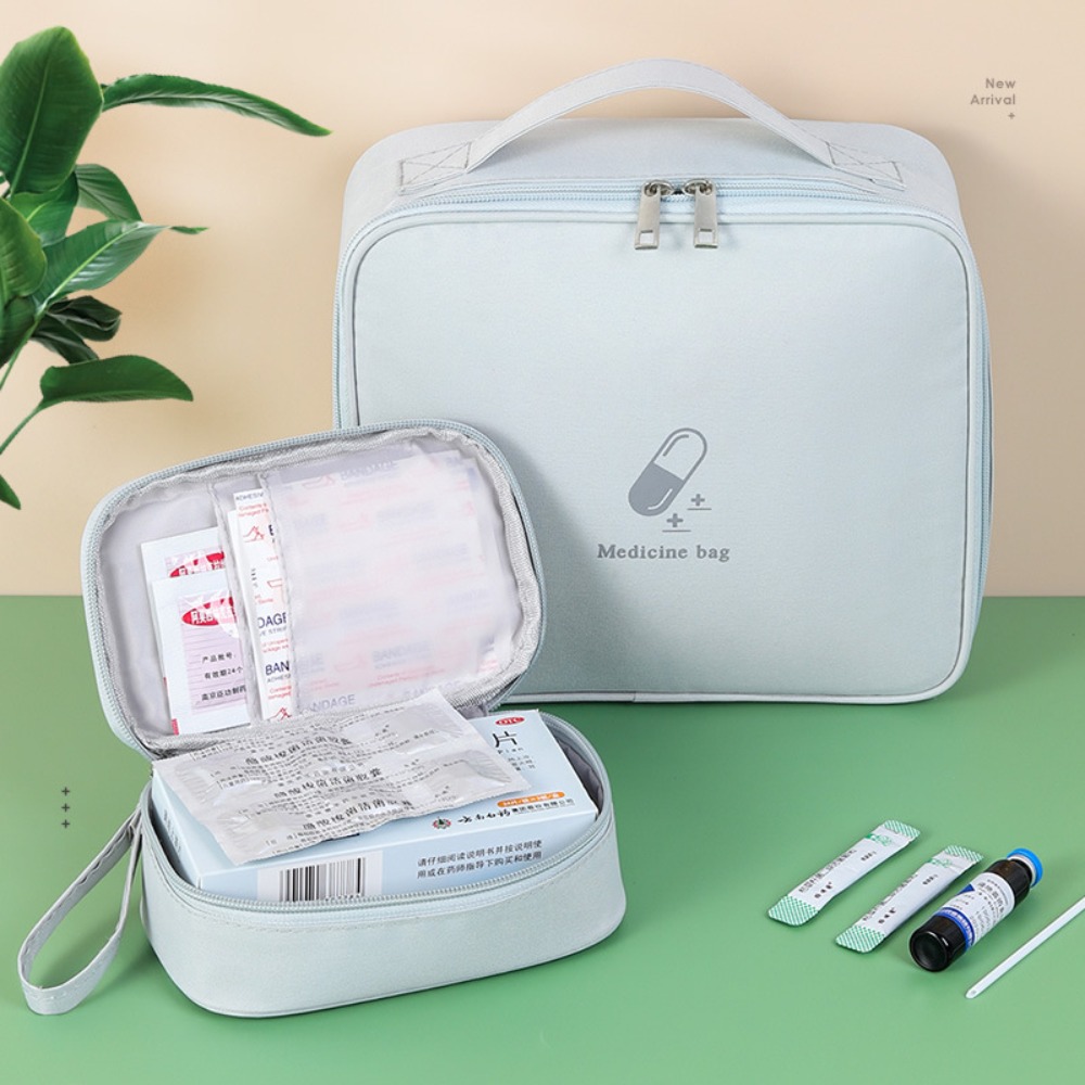 Multifunctional Pink/blue/Grey - đánh giá và giá First Aid Bag Kit