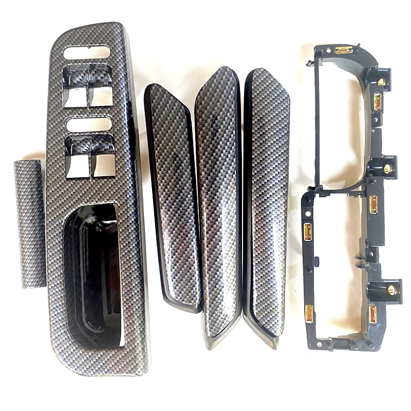 Sợi Carbon Hoa Văn Tay Nắm Cửa - đánh giá và giá Window Lock Bar