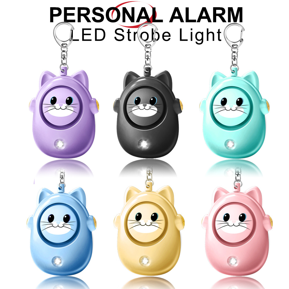 H8 2024 New Cute Cat Personal  - đánh giá và giá Personal Alarm Keychain